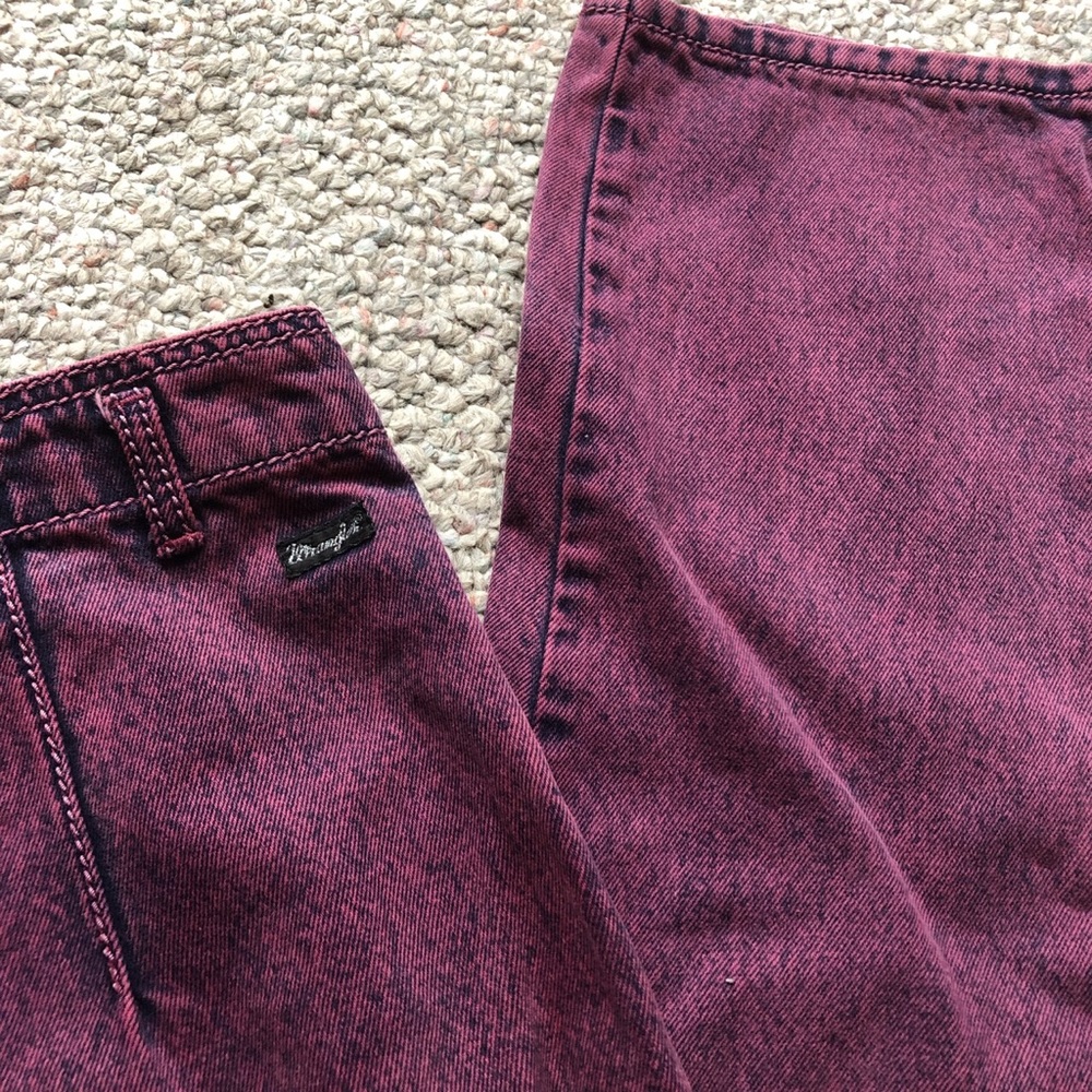 RARE VTG Wrangler Acid Wash Ultra High Waisted